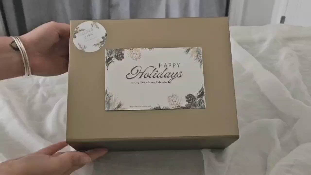 Load video: video of advent calendar